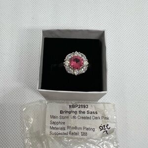 Sass Collection Pink Sapphire Ring